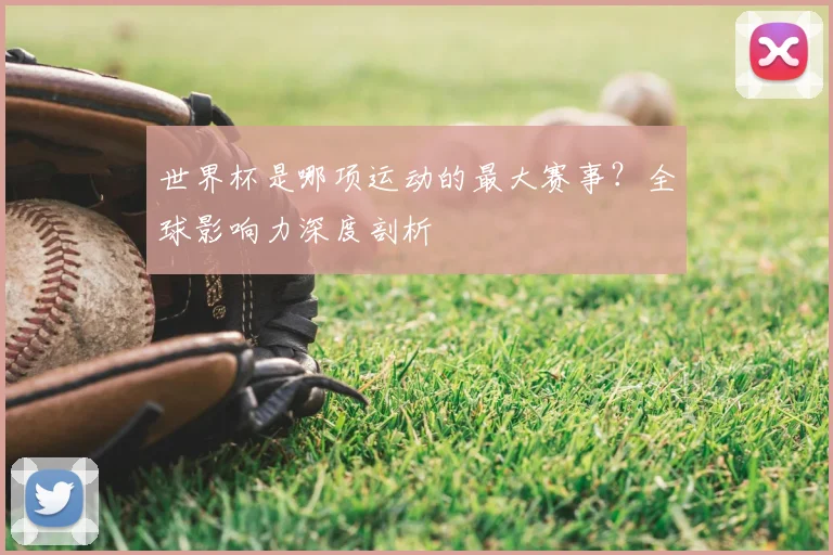 世界杯是哪项运动的最大赛事？全球影响力深度剖析