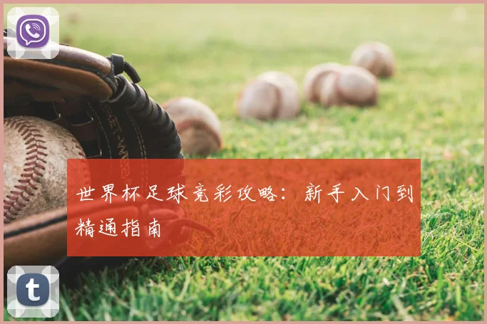 世界杯足球竞彩攻略:新手入门到精通指南