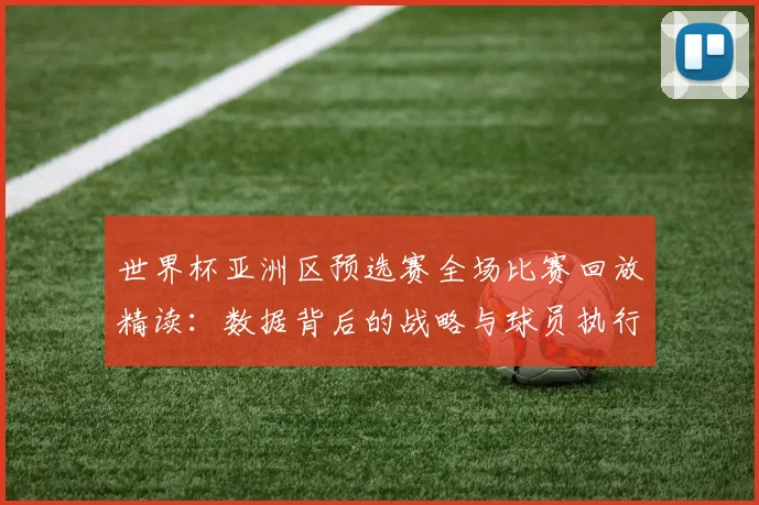 世界杯亚洲区预选赛全场比赛回放精读:数据背后的战略与球员执行力